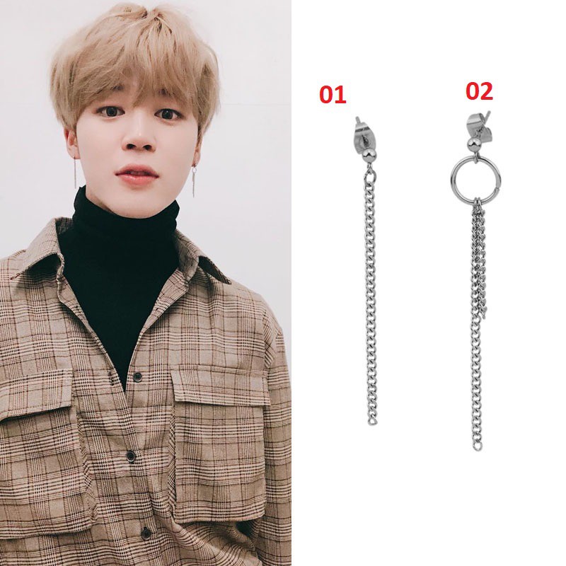 Khuyên tai SUGA khuyên tai BTS