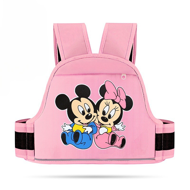 Đai Đi Xe Máy Cho Bé KIDWOW Dodoto Chất Lượng Cao, Dày Dặn, Có Túi, Bảo Hành 6 Tháng, 1-10 Tuổi