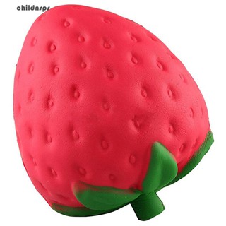 (bán rẻ) squishy QUẢ DÂU TÂY TO ( hàng sẵn )