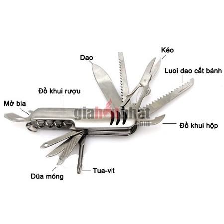 BỘ DAO NHỎ ĐA NĂNG TIỆN LỢI 11 MÓN - 6047