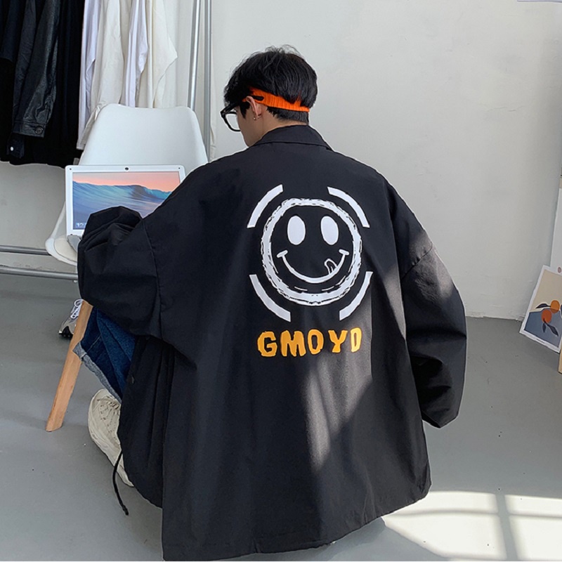 Áo khoác Unisex SMILE chất kaki_VIETCEN