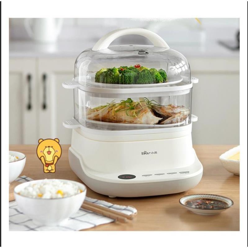 CÓ SẴN-Nồi hấp 2 Tầng của Bear - Mẫu mới 2022