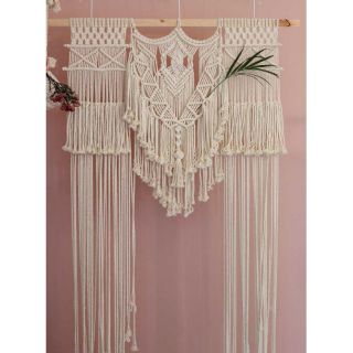 Rèm trang trí backdrop trang trí rèm macramé màn trang trí