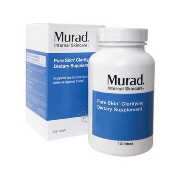 HẠ GIÁ Viên uống giảm mụn, giảm dầu Murad Pure Skin Clarifying HẠ GIÁ