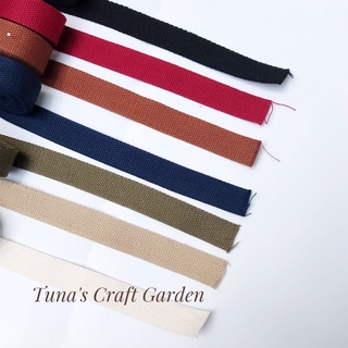 Dây balo, túi xách cotton bản 2cm, 2,5cm, 3,2cm nhiều màu (giá theo mét)