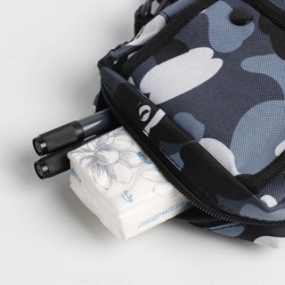 [freeship] túi đeo chéo bape đầy đủ