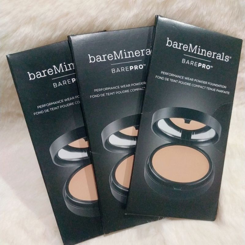 { Mẫu thử}  Phấn nền dạng nén BareMinerals Barepro