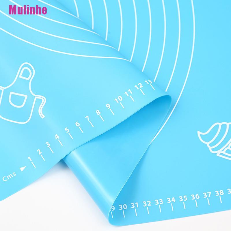 Thảm Nhào Bột Làm Bánh Bằng Silicon Chống Dính Kích Thước 26 * 29cm