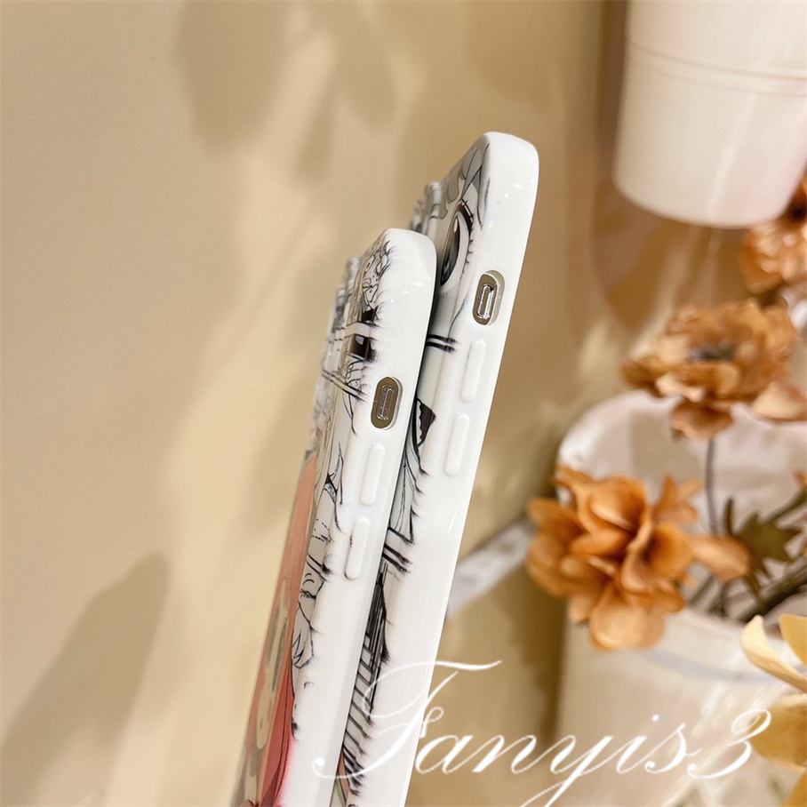 Ốp Điện Thoại TPU Mềm Đệm Khí Hình Nhân Vật Hoạt Hình Cho iPhone 14 13 12 11 Pro Max X XR Xs Max 8 7 6 6s Plus SE 2020