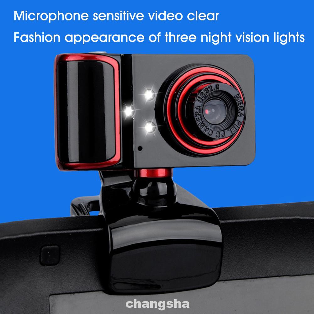 Webcam Cho Máy Tính Có Kẹp Tiện Lợi