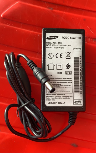 Nguồn sam sung 14v 3a có dây điện