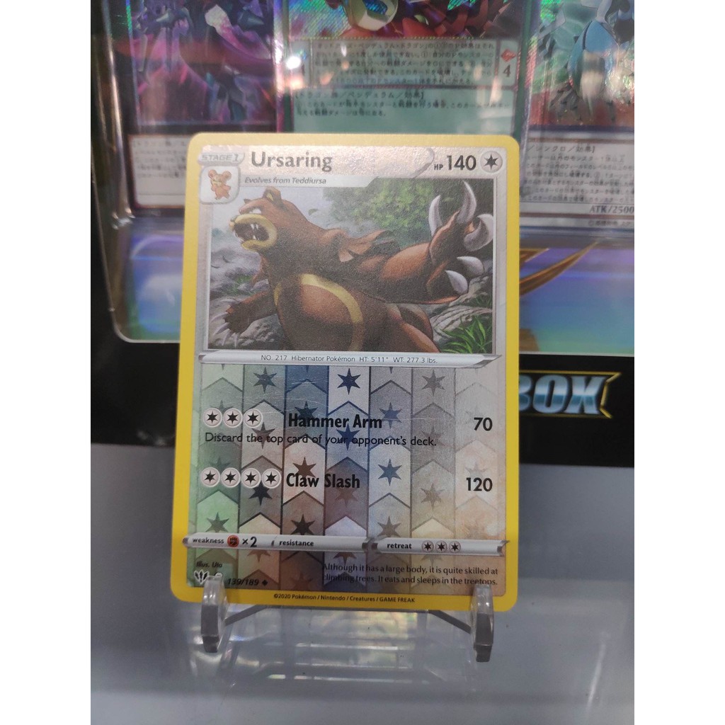 [ Dưa Hấu Yugioh ] Lá bài thẻ bài Pokemon Ursaring