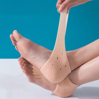 Miếng lót gót chân silicon, Bọc lót gót chân silicon, Bao đeo bảo vệ gót chân, mang giày êm chân, chống chai nứt gót