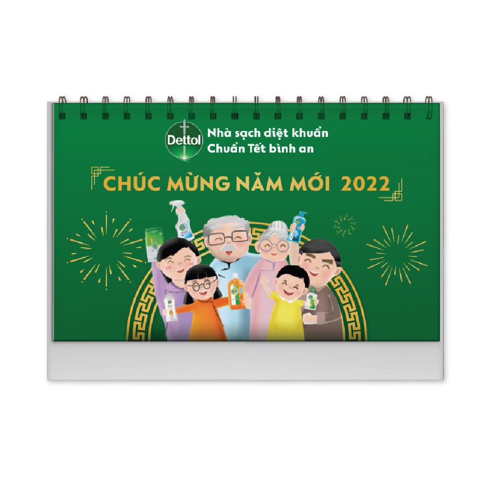 Lịch để bàn 2022