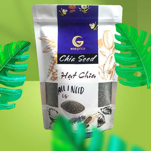 HẠT CHIA 500G - HẠT CHIA ĐEN - ECOPRICE