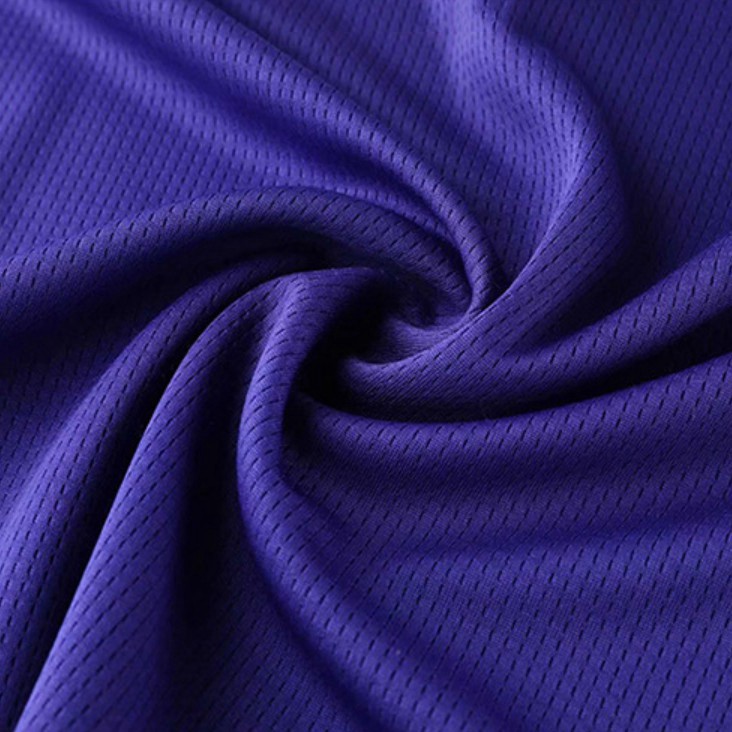 Bộ quần áo bóng rổ NBA Los Angeles Lakers trơn không số hàng đẹp nam nữ vải mè thoáng mát thấm mồ hôi tốt