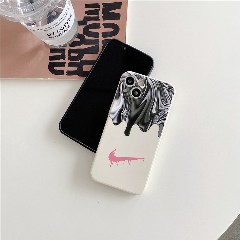 Ốp điện thoại silicone Nike & Adidas thời trang thích hợp cho iPhone 7 8 + 14 Plus X XR XS Max 11 Pro Max SE 12 13 14 Pro Max