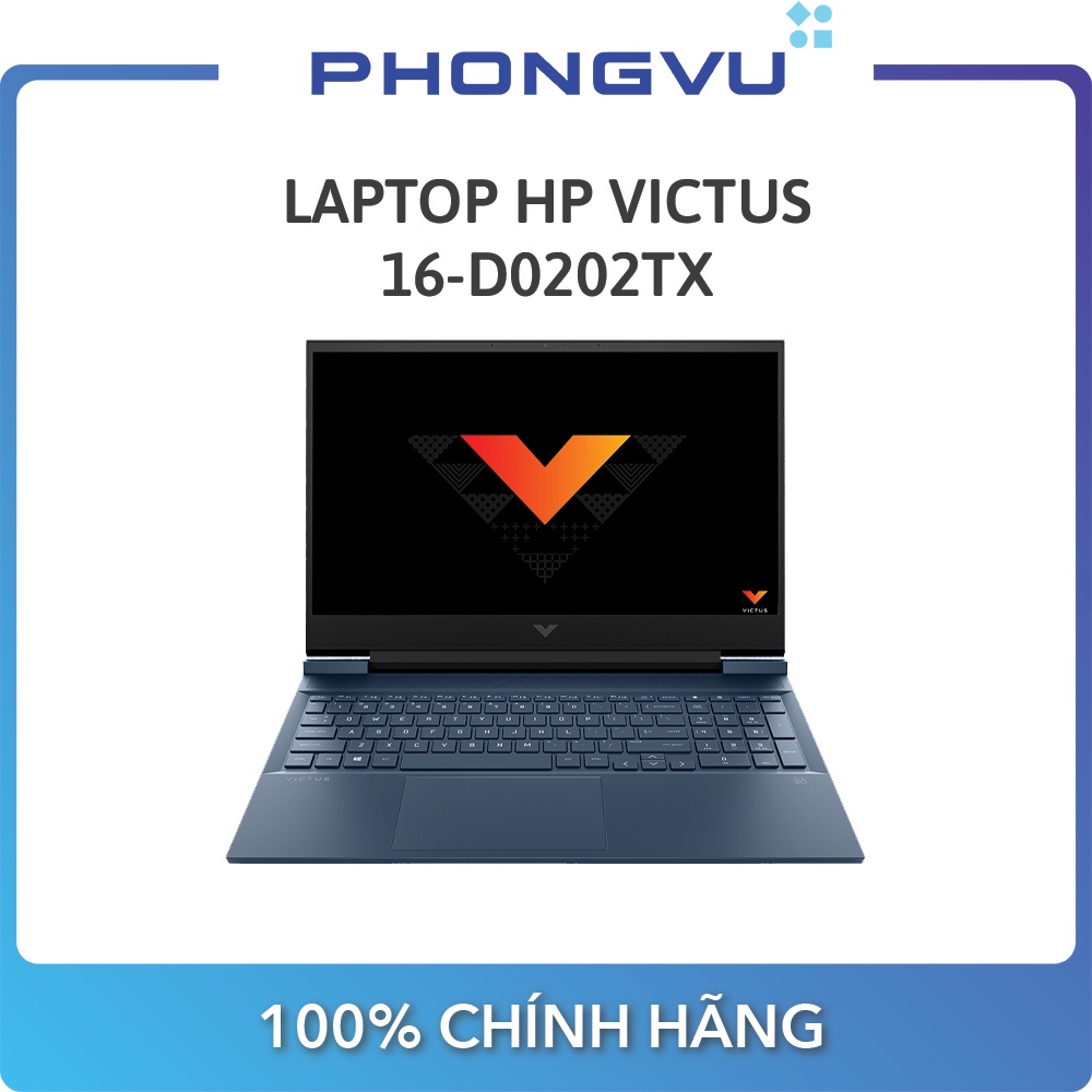 Laptop HP VICTUS 16-d0202TX ( 16.1&quot; FHD/ 144Hz/i5-11400H/8GB/RTX 3050Ti/Win 11 H SL) - Bảo hành 12 tháng