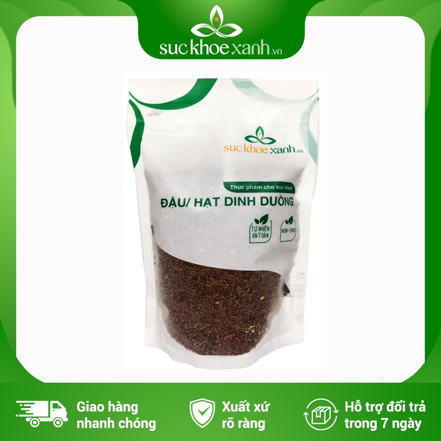 Hạt lanh nâu Argentina 500g ngăn ngừa ung thư vú và tiểu đường