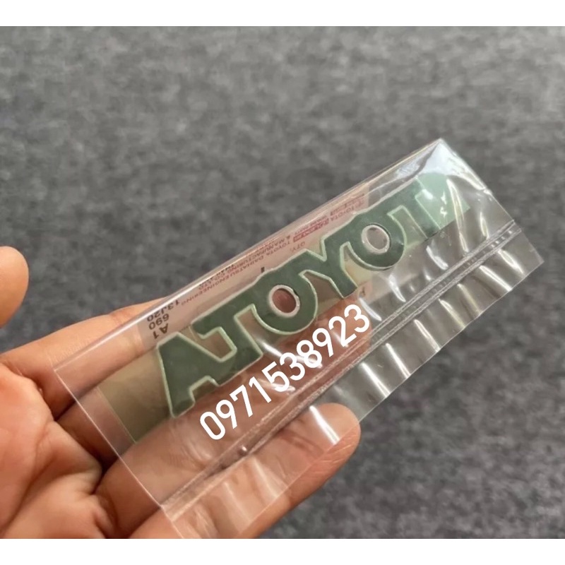 LOGO CHỮ TOYOTA XỊN CHÍNH HÃNG GIÁ RẺ 75441-0k031