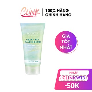 (Date THANG 12/2021)Gel Dưỡng Cấp Nước, Dịu Mát Da Bonajour Green Tea Bomb Cream 100ML