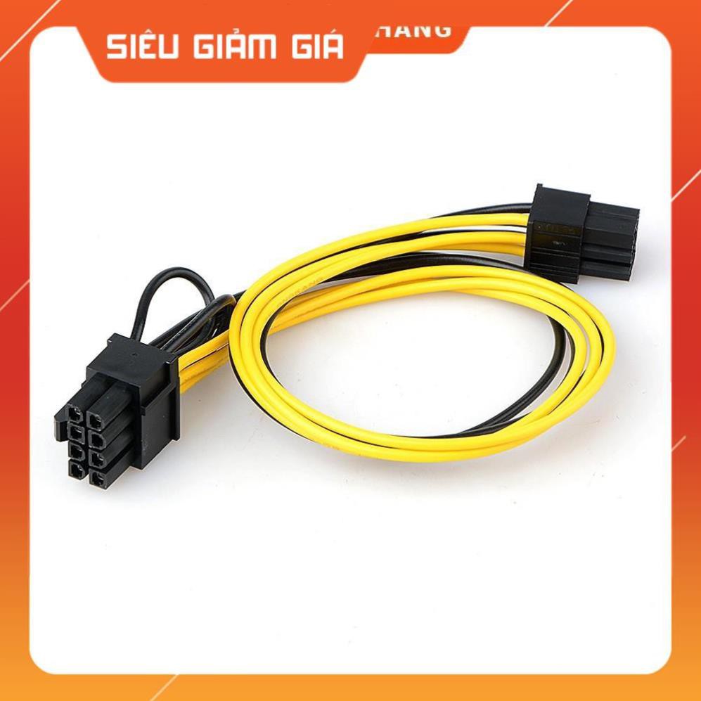 Dây chuyển PCI-E 6-Pin To 6+2-Pin Power Splitter Cable PCIE PCI Express 6-Pin/6+2-Pin Wire