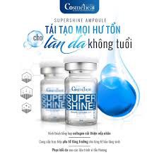 Tế bào gốc phục hồi căng bóng da Cosmeheal super shine ampoule hộp 4 lọ có tách lẻ - Út store