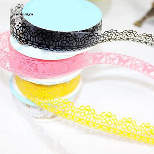 5 Cuộn băng keo ren trang trí xinh xắn