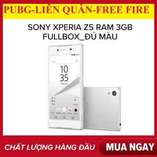điện thoại Sony Xperia Z5 (màu bạc) ram 3G/32G mới - Chơi PUBG/FREE FIRE mướt
