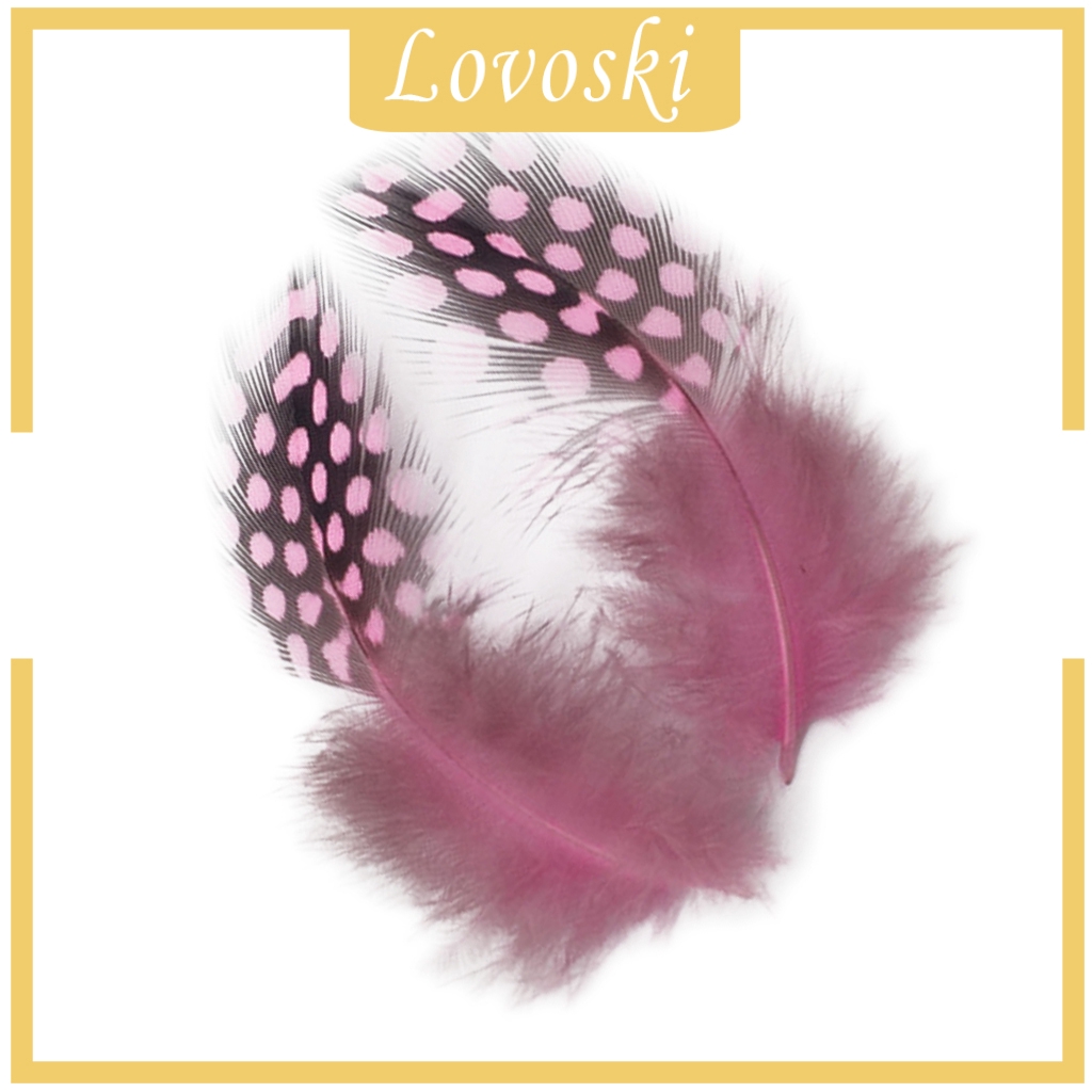 [Lovoski] 50 Lông Gà Nhuộm Màu Thủ Công DIY