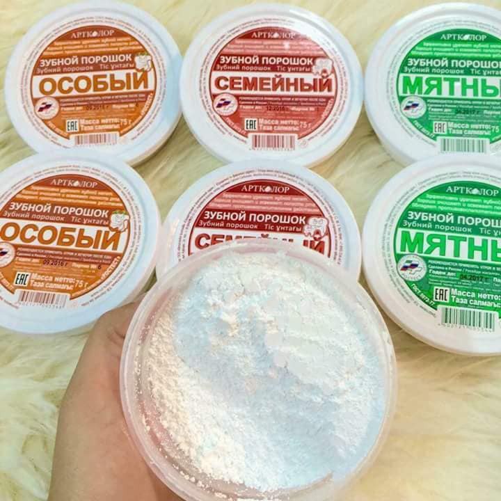 bột trắng răng nga