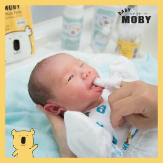Gạc rơ lưỡi Moby ( 50 miếng)