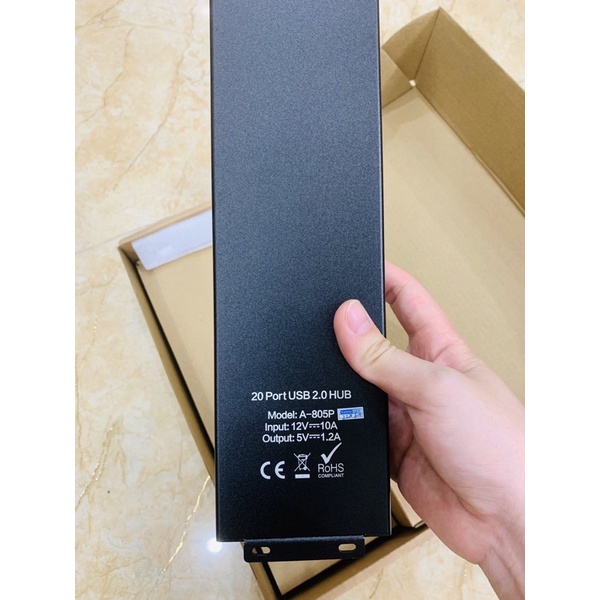 Hub Sipolar 20 Port Chuyên cắm Dcom 3G 4G, Phone, Điện thoại