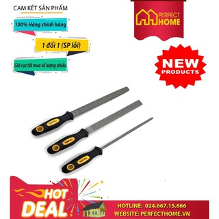 ⚡️sale sốc⚡️ bộ dũa gỗ 3 cây tolsen 32037 dũa bảng, mô, tròn 8"/200mm