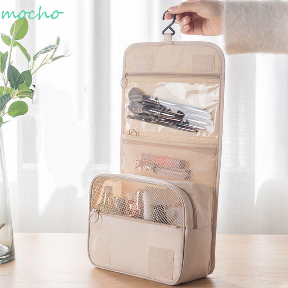 Túi Đựng Mỹ Phẩm / Đồ Vệ Sinh Cá Nhân Nhiều Ngăn Hình Vuông Có Móc Treo Thời Trang