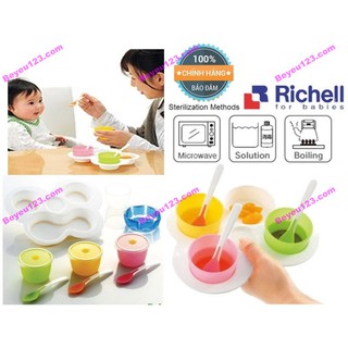 Bộ ăn dặm khởi đầu cho bé Richell (Nhật) (Chính hãng công ty Ánh Dương)