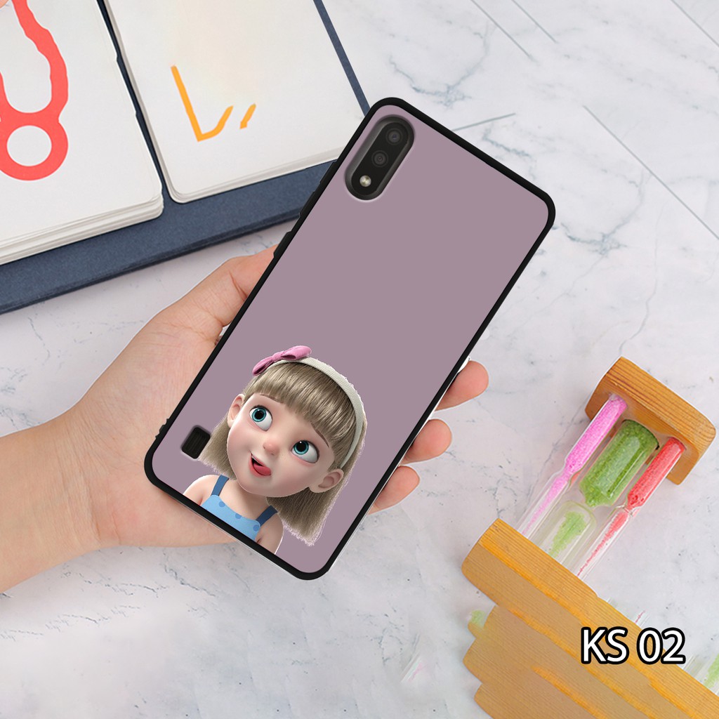 [ BIG SALE ] Ốp lưng Samsung A01/A02/A02S in hình BABY GIRL  siêu đẹp, độc, lạ_KINGSTORE.HN_Ốp SS A01/A02/A02S