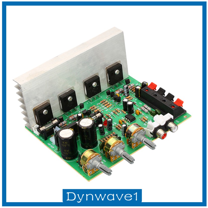 Mạch Khuếch Đại Loa Công Suất Cao Dynwave1) 80w + 80w Dx-206 4558 Op Amp Ac15-22V