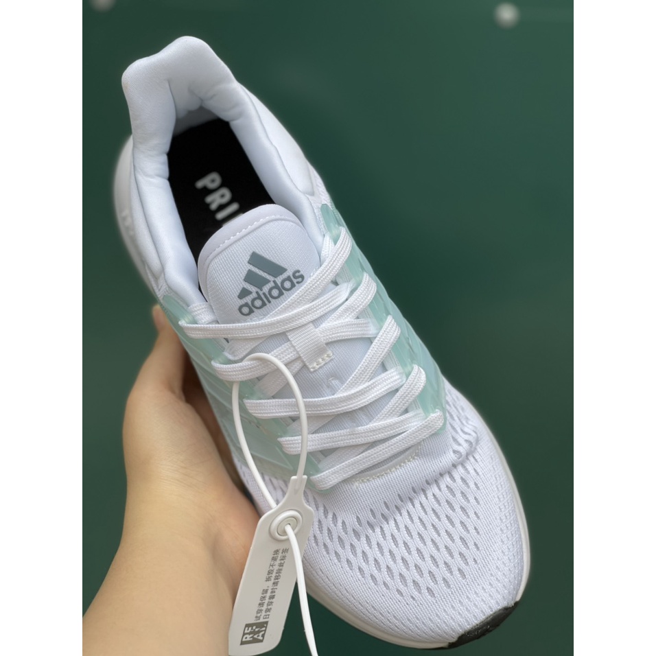 Giày adidas RUNNING Nữ Giày Chạy Bộ EQ21 Màu TRẮNG XANH  Giày Thể Thao Chạy Bộ - Đi Chơi - Đi Làm - Full Box ️⛸️