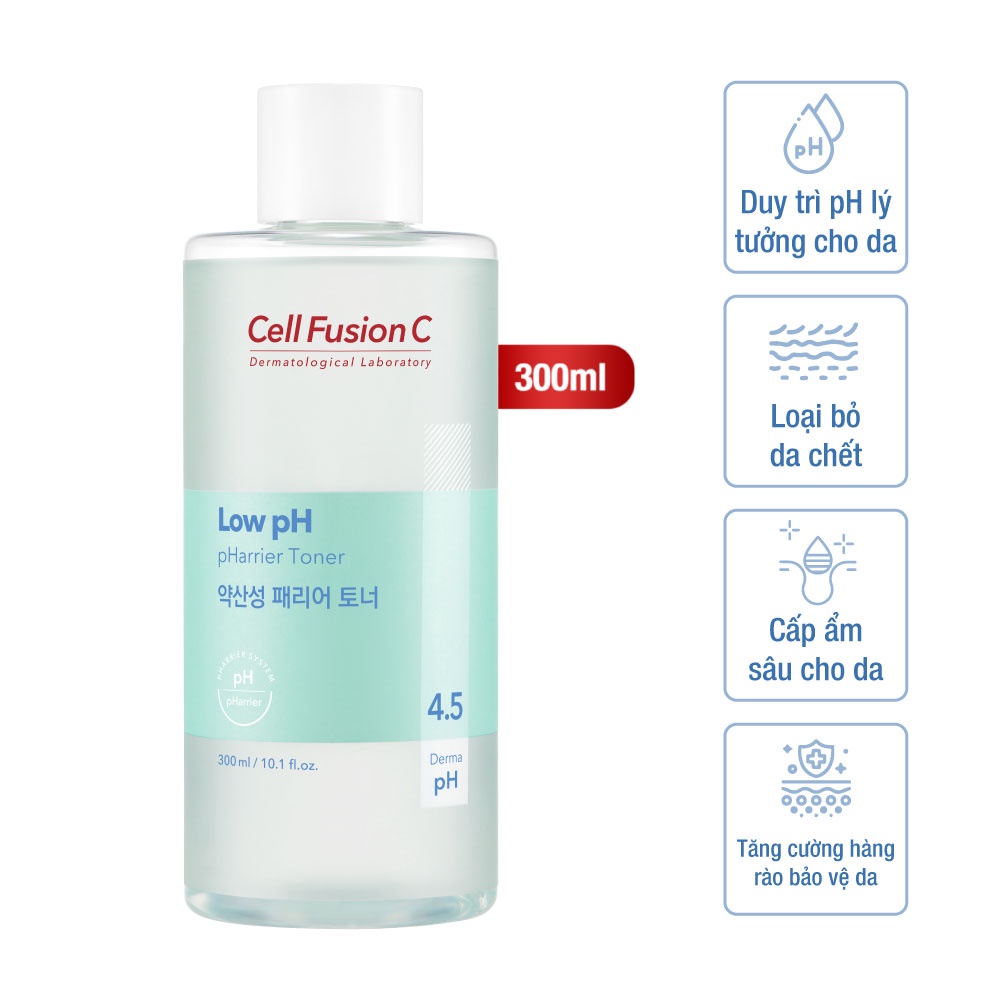 [SAMPLE 2ML] Nước Cân Bằng Cấp Ẩm Tăng Cường Hàng Rào Bảo Vệ Da Cell Fusion C Low pH Pharrier Toner (2ml)