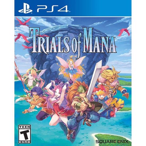 Đĩa Game Ps4 Trials Of Mana Chính Hãng Nguyên Seal