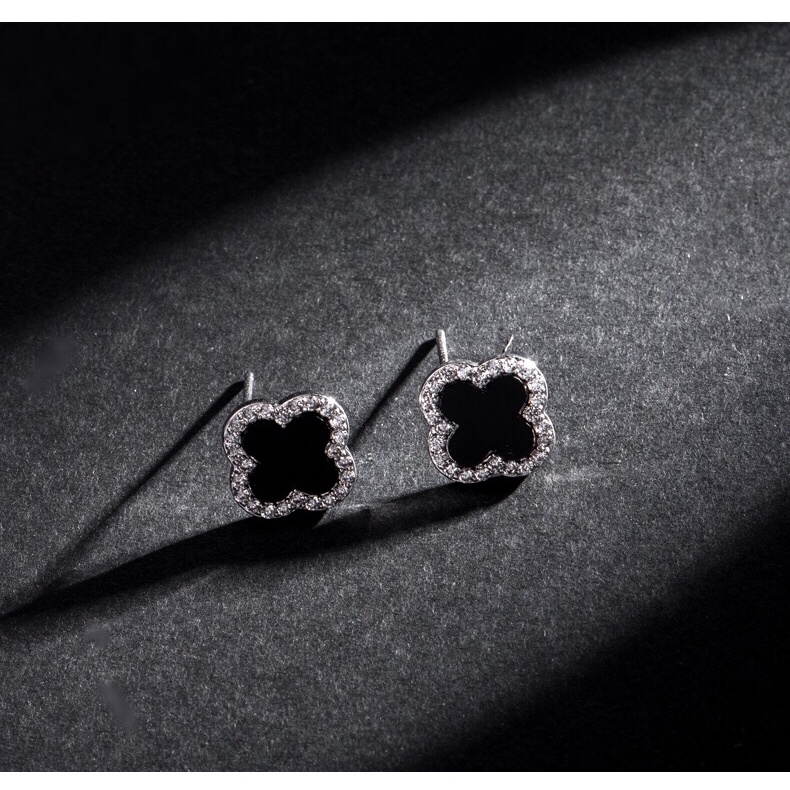 Bộ trang sức Swarovski S925 Four-leaf clover size 9mm