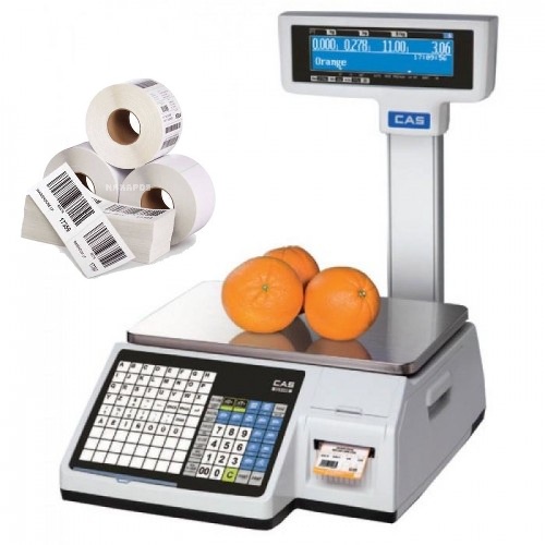 Tem cân điện tử siêu thị tem in trà sữa tem nhãn 58x40 mm tem mã vạch giấy in nhiệt 5.8x4 decal nhiệt nhãn bao bì