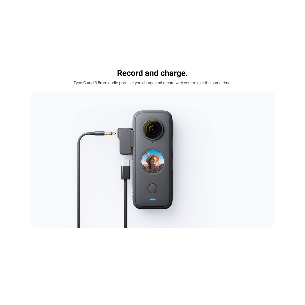 Đầu Chuyển Đổi Micro Insta360 ONE X2 Phiên Bản Mới
