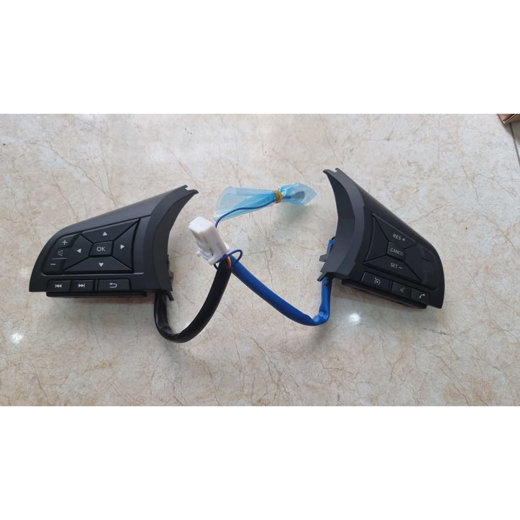 Khiển vô lăng, Khiển âm lượng cho Xe Nissan Almera 2021 2022 2023 cao cấp cắm giắc gin