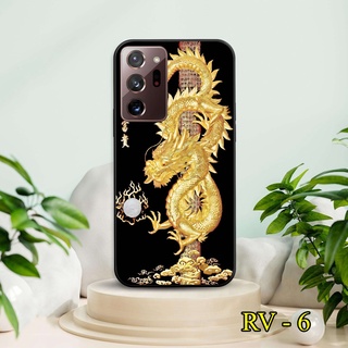 Ốp kính Rồng Đen 3D cho Samsung Note 20 - Note 20+ - Note 20 Ultra - Note 10 - Note 10 Lite - Note 10+ - Note 8 - Note 9