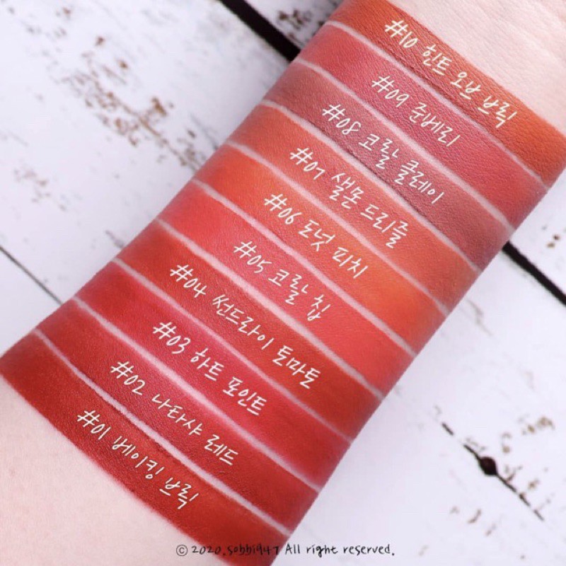 SON KEM BẤM CLIO MAD MATTE STAIN TINT