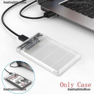 Bộ hộp đựng ổ đĩa cứng 2.5in SATA USB 3.0 HDD tích hợp đèn LED
