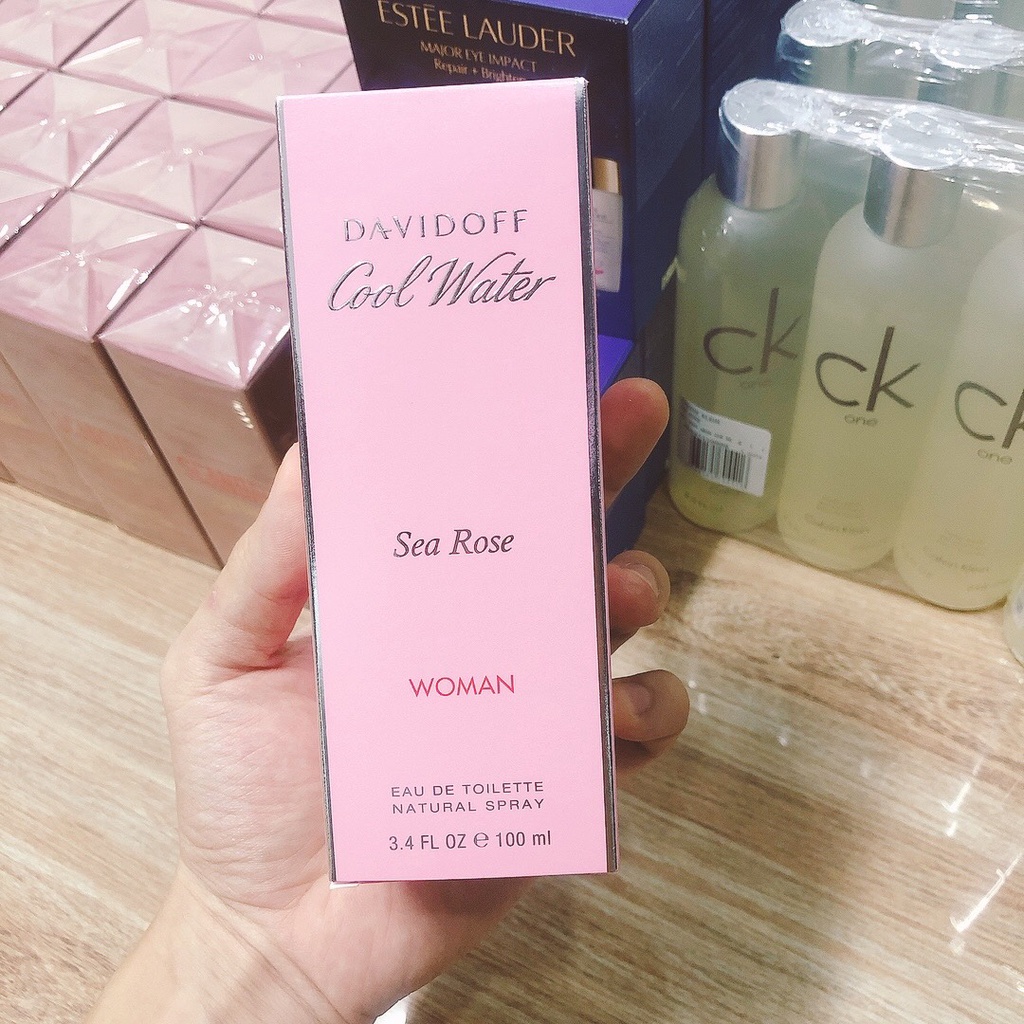 Nước Hoa Nữ ❣️FREESHIP❣️ Nước Hoa Davidoff Cool Water Sea Rose Woman EDT