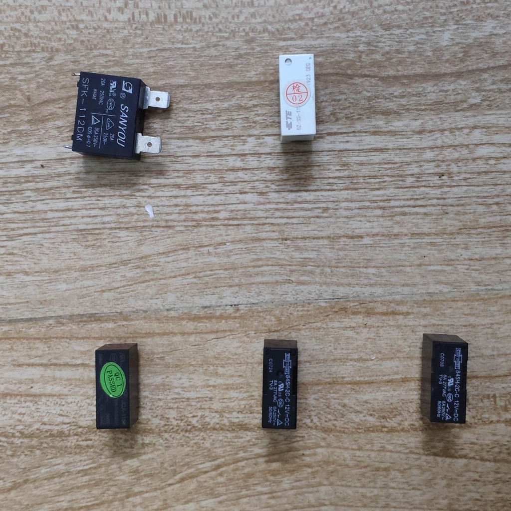 Rơ le 12V 24V 5 chân